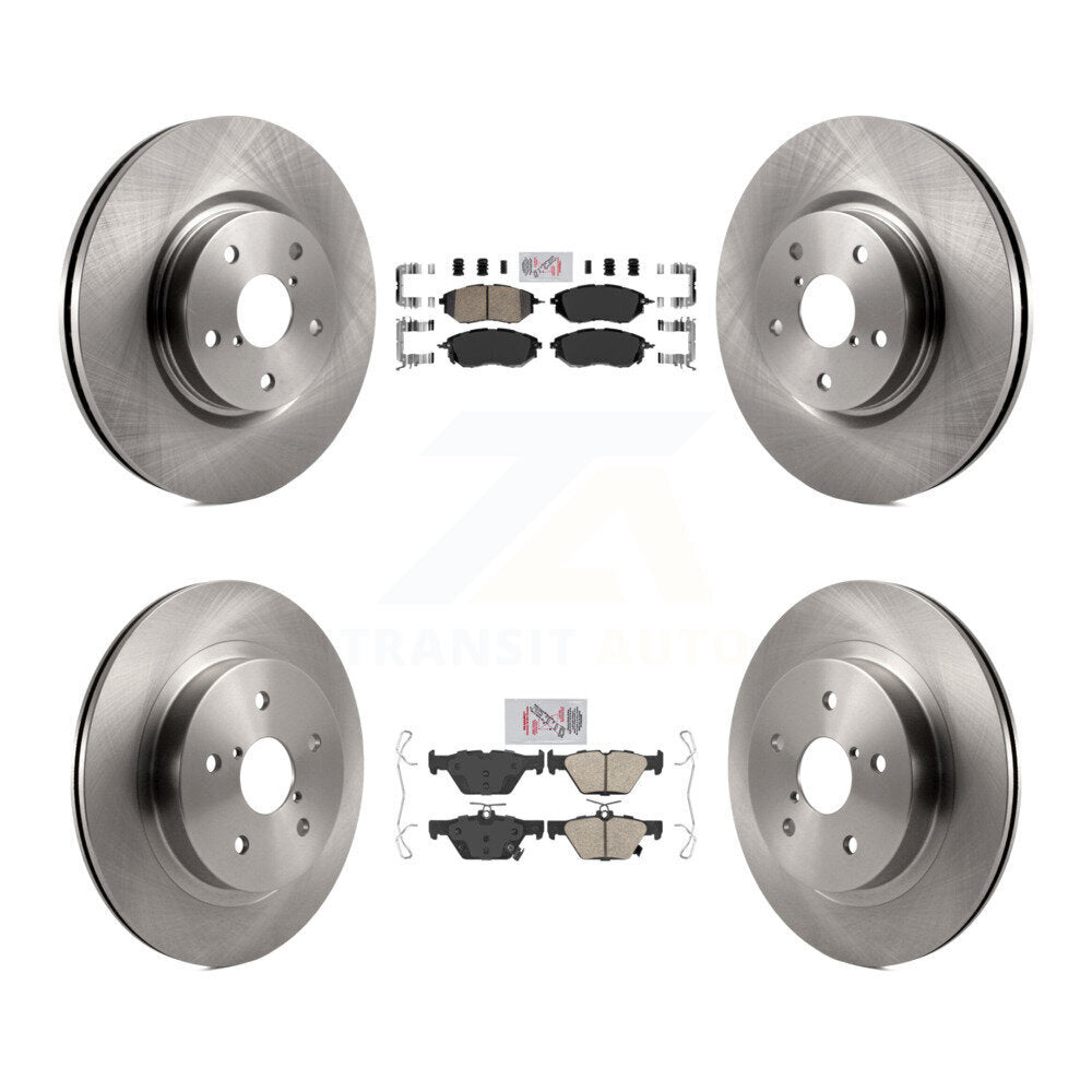 Transit Auto K8A-103463 Disc Brake Kit for 2015-2021 Subaru WRX, Subaru Legacy, Subaru Outback - Front and Rear product image
