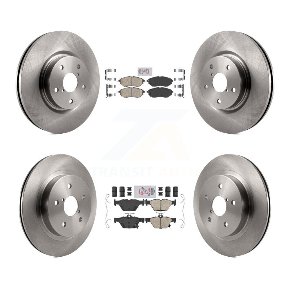 Transit Auto K8A-103464 Disc Brake Kit for 2015-2021 Subaru WRX, Subaru Legacy, Subaru Outback - Front and Rear product image