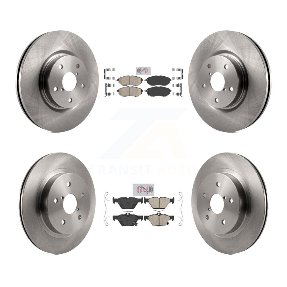 Transit Auto K8A-103465 Disc Brake Kit for 2015-2021 Subaru WRX, Subaru Legacy, Subaru Outback - Front and Rear product image