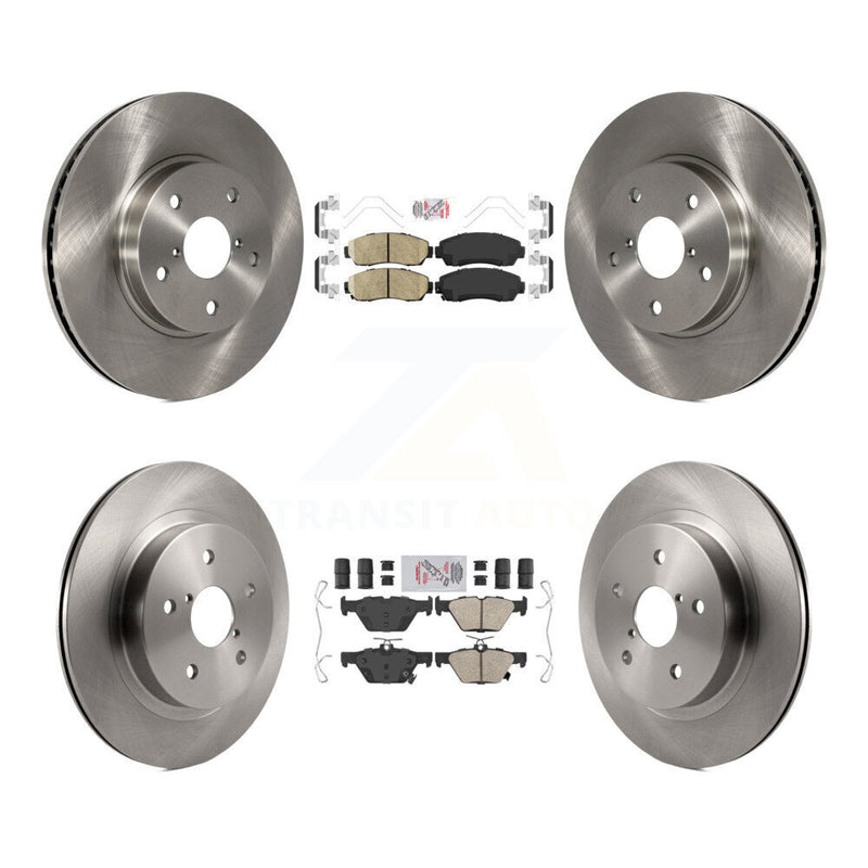 Transit Auto K8A-103466 Disc Brake Kit for 2016-2019 Subaru Legacy - Front and Rear product image