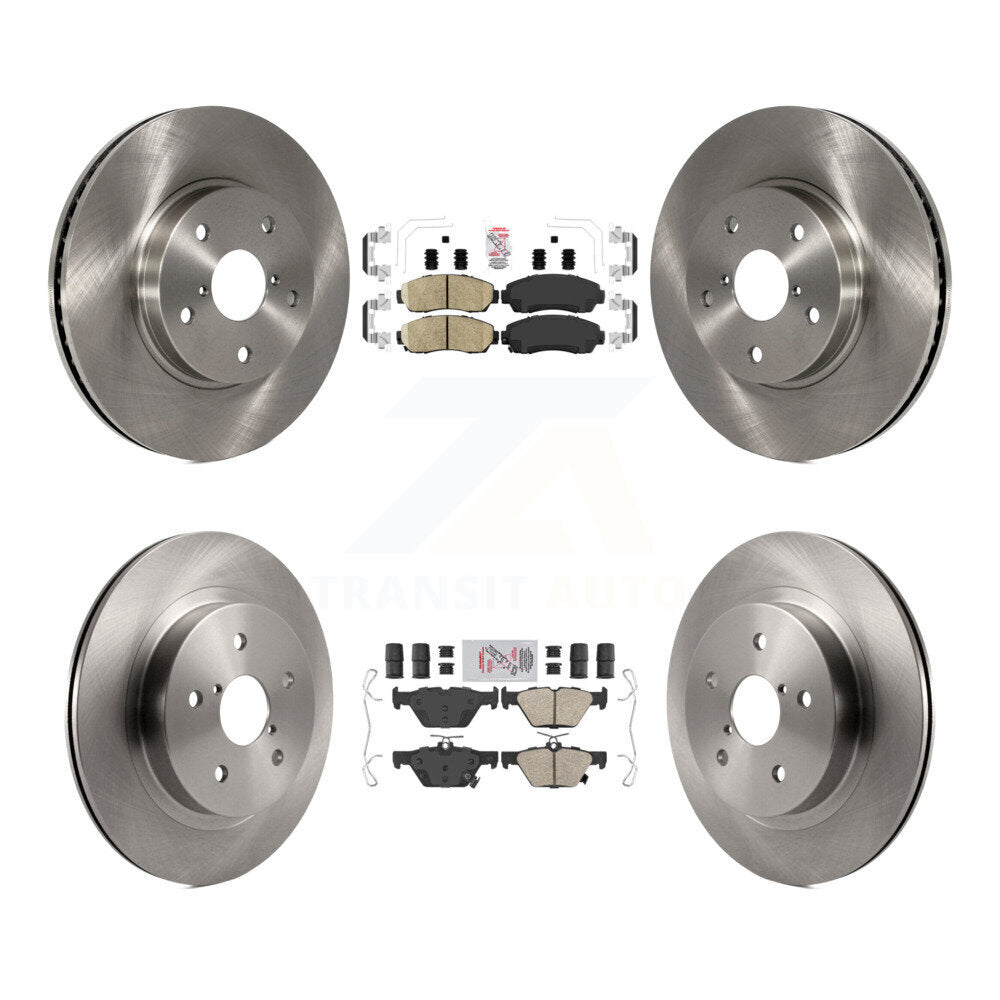 Transit Auto K8A-103468 Disc Brake Kit for 2016-2019 Subaru Legacy - Front and Rear product image