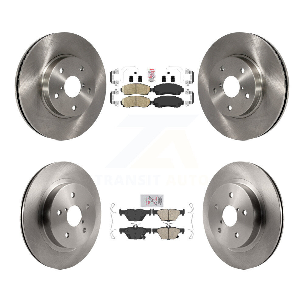 Transit Auto K8A-103469 Disc Brake Kit for 2016-2019 Subaru Legacy - Front and Rear product image