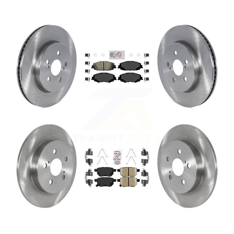 Transit Auto K8A-103472 Disc Brake Kit for 2019 Toyota Corolla - Front and Rear product image