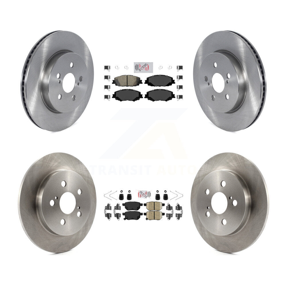 Transit Auto K8A-103478 Disc Brake Kit for 2020-2022 Toyota Corolla, Toyota Prius Prime - Front and Rear product image