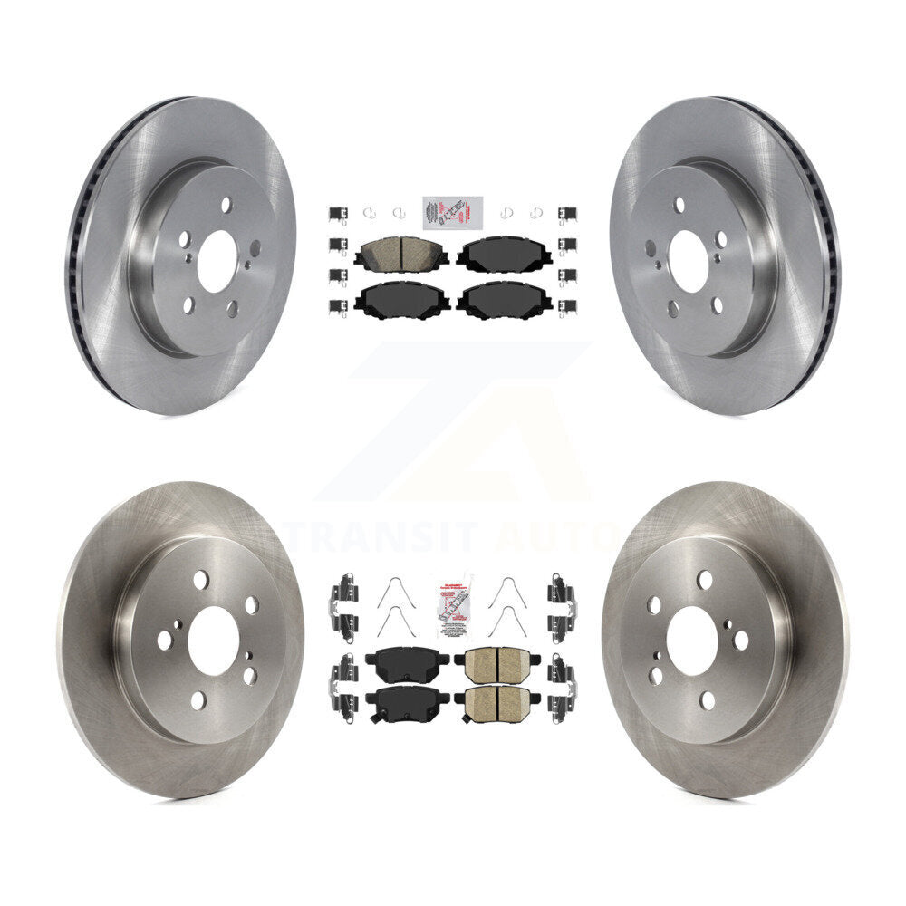 Transit Auto K8A-103479 Disc Brake Kit for 2020-2022 Toyota Corolla, Toyota Prius Prime - Front and Rear product image