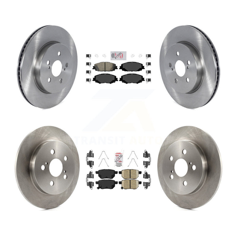 Transit Auto K8A-103479 Disc Brake Kit for 2020-2022 Toyota Corolla, Toyota Prius Prime - Front and Rear product image