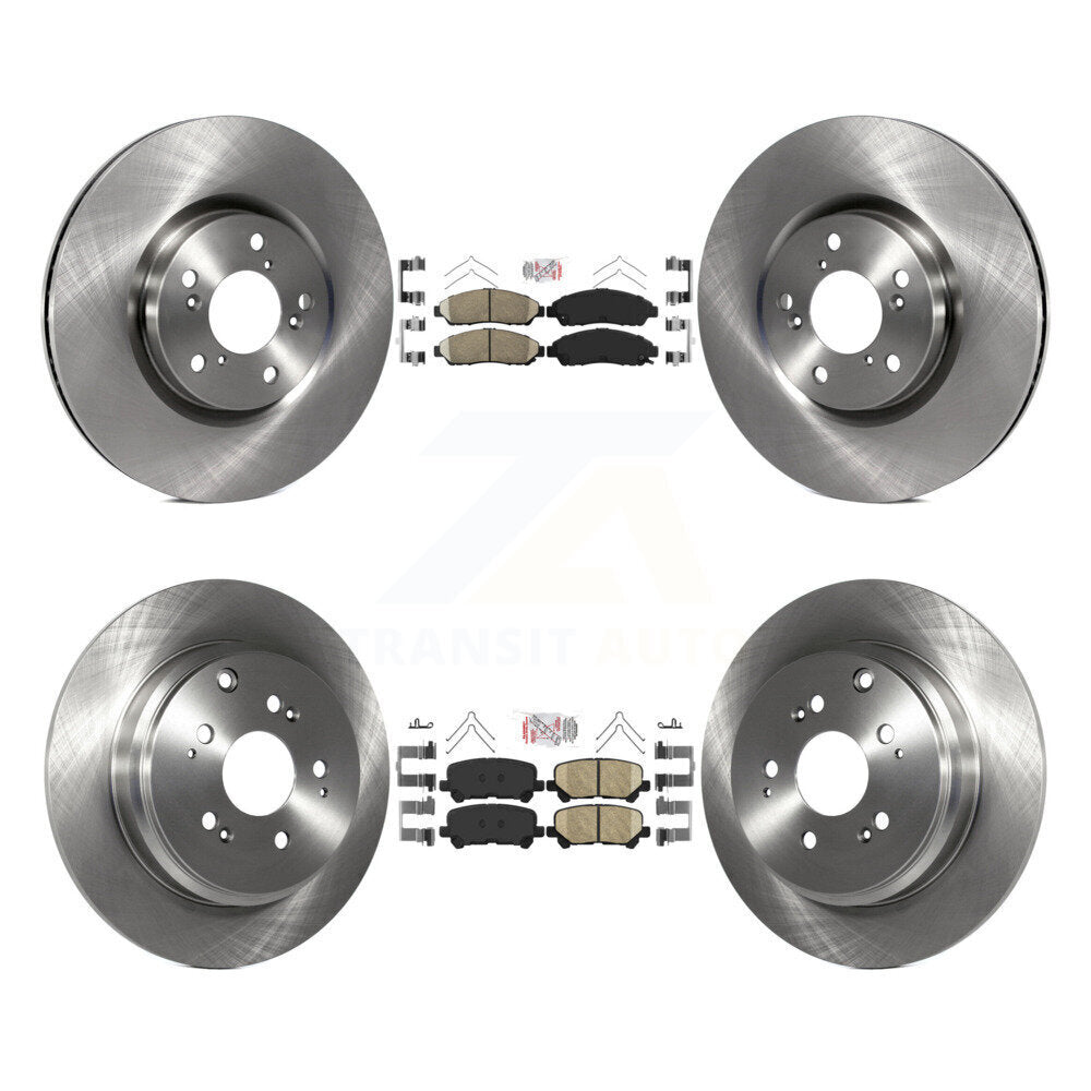 Transit Auto K8A-103490 Disc Brake Kit for 2007-2015 Acura ZDX, Honda Pilot, Acura MDX - Front and Rear product image