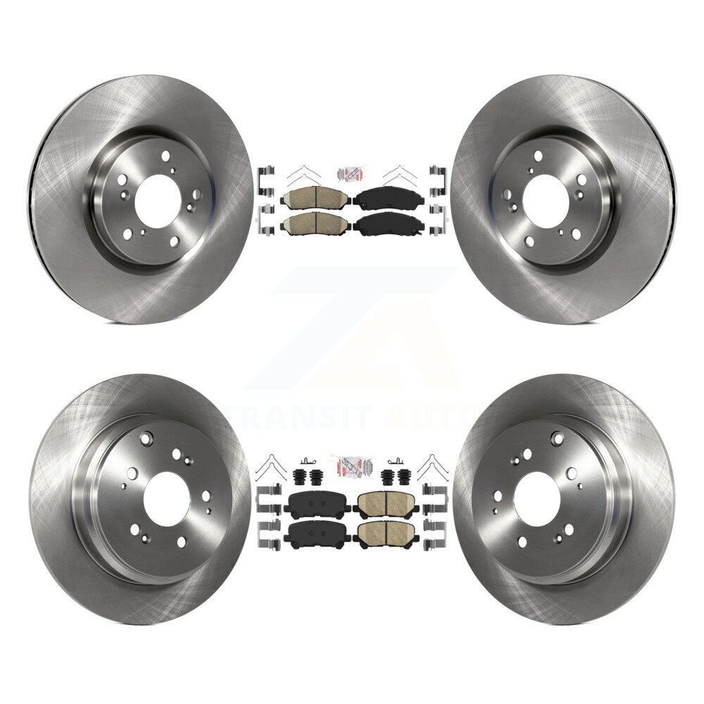 Transit Auto K8A-103491 Disc Brake Kit for 2007-2015 Acura ZDX, Honda Pilot, Acura MDX - Front and Rear product image