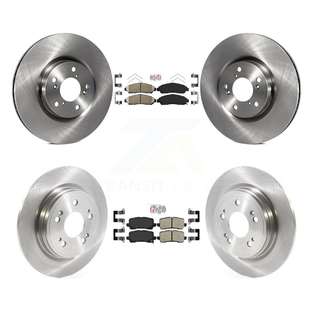 Transit Auto K8A-103503 Disc Brake Kit for 2014-2020 Acura RLX - Front and Rear product image