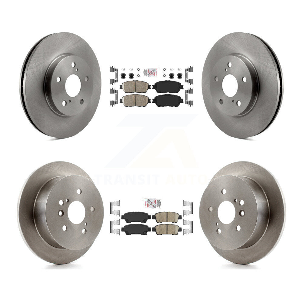 Transit Auto K8A-103514 Disc Brake Kit for 2004-2010 Toyota Sienna - Front and Rear product image