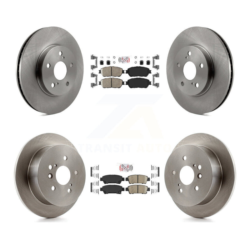 Transit Auto K8A-103514 Disc Brake Kit for 2004-2010 Toyota Sienna - Front and Rear product image