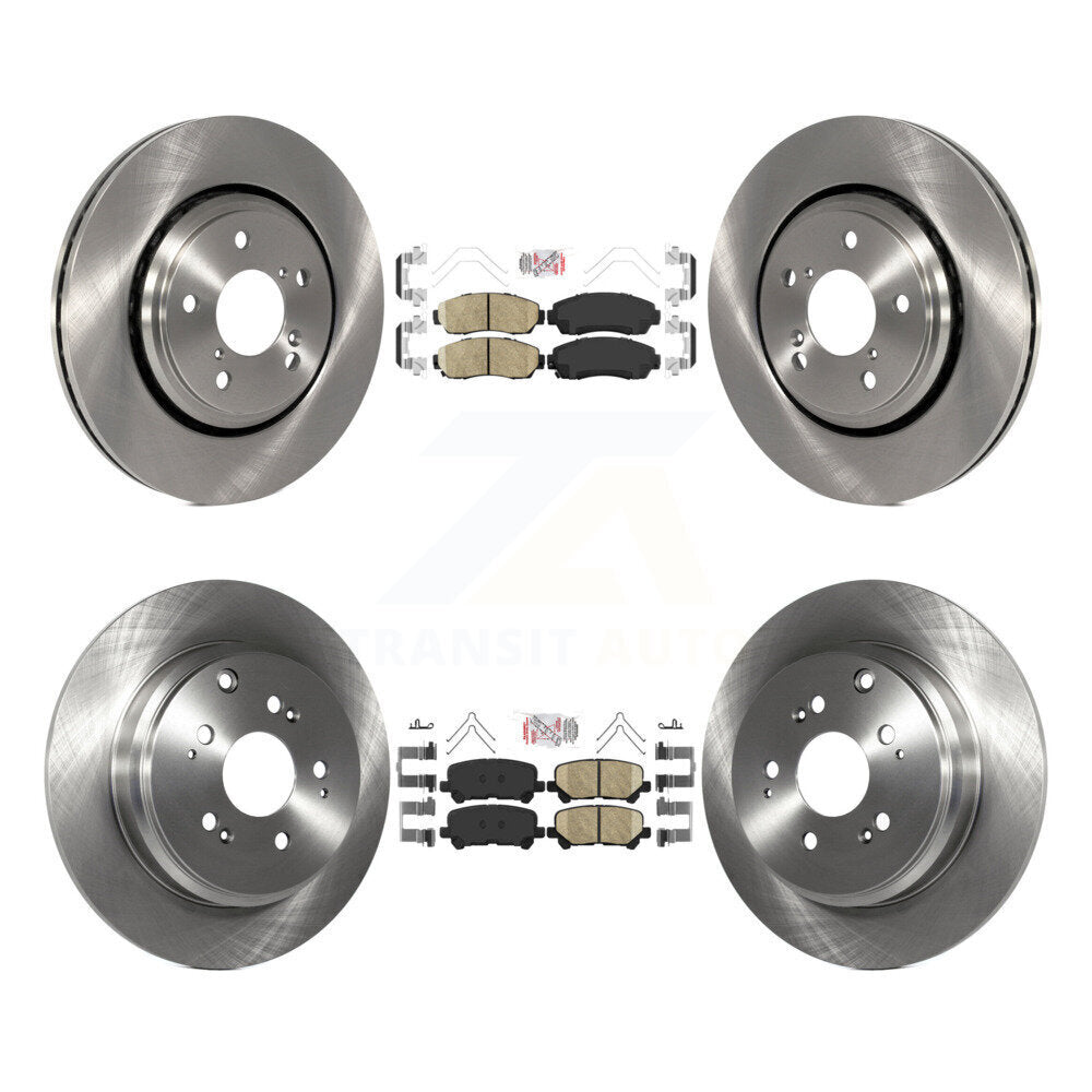 Transit Auto K8A-103559 Disc Brake Kit for 2015-2017 Honda Odyssey - Front and Rear product image
