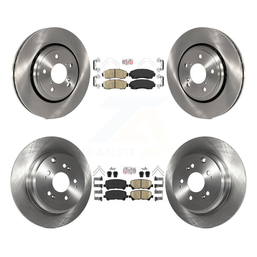 Transit Auto K8A-103560 Disc Brake Kit for 2015-2017 Honda Odyssey - Front and Rear product image