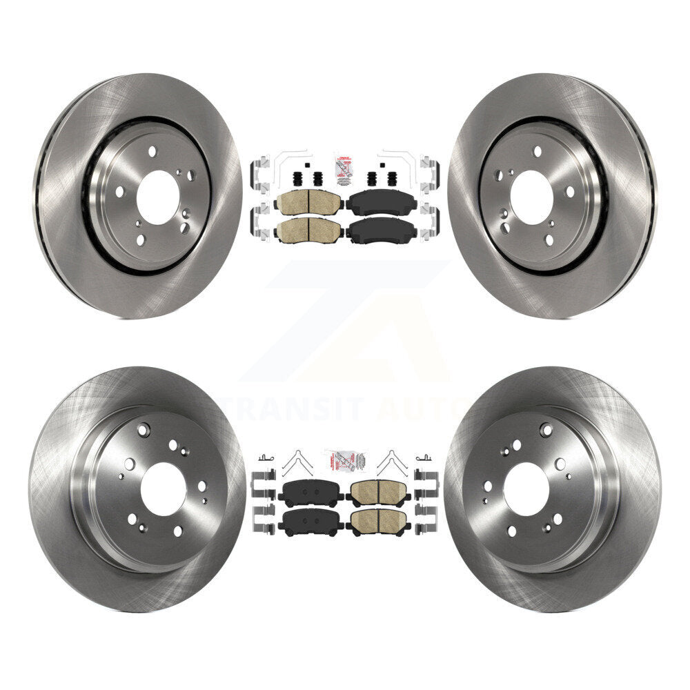 Transit Auto K8A-103561 Disc Brake Kit for 2015-2017 Honda Odyssey - Front and Rear product image