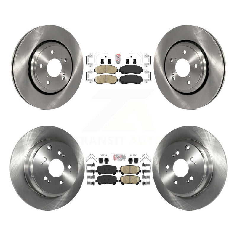 Transit Auto K8A-103562 Disc Brake Kit for 2015-2017 Honda Odyssey - Front and Rear product image