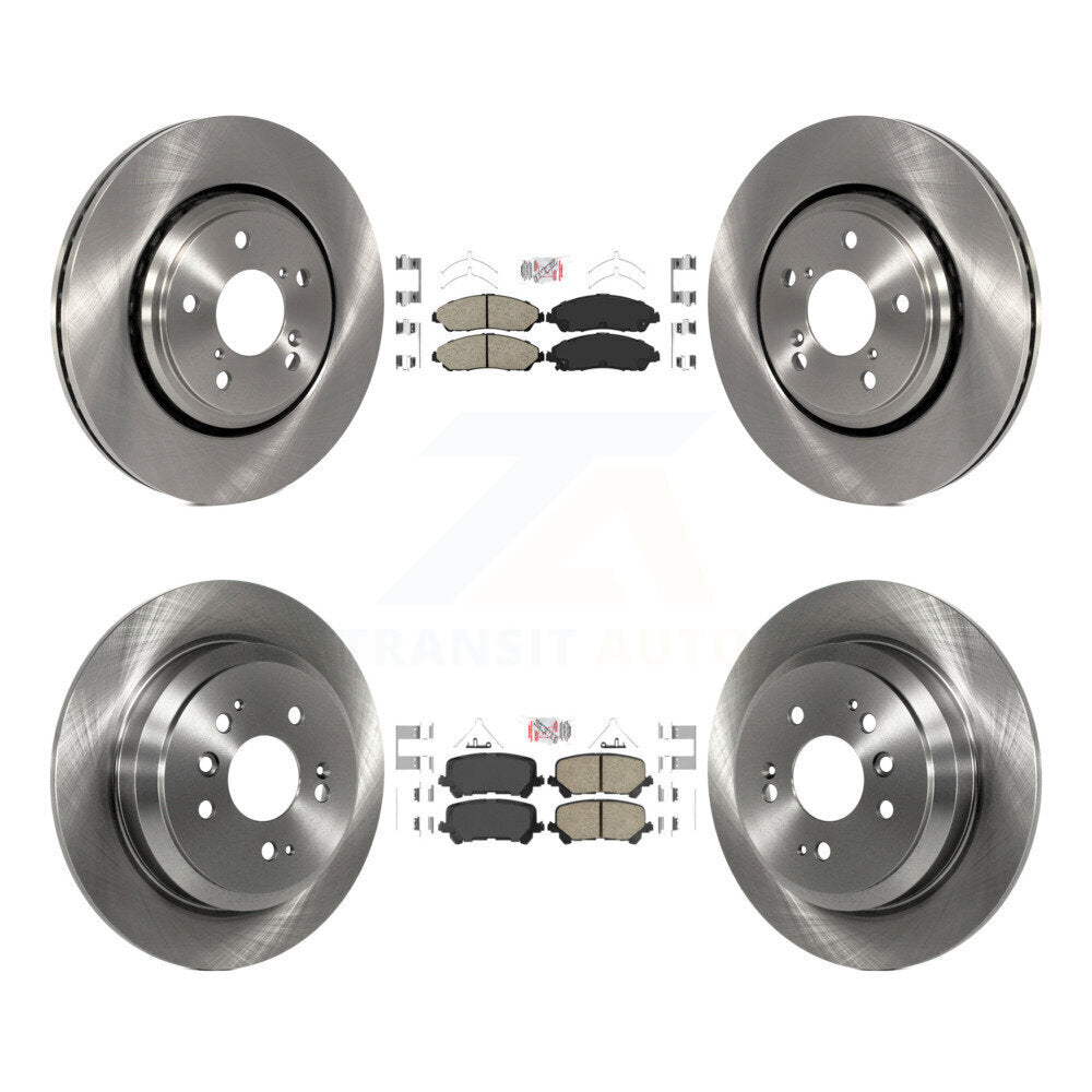 Transit Auto K8A-103563 Disc Brake Kit for 2016-2024 Honda Ridgeline, Honda Pilot - Front and Rear product image