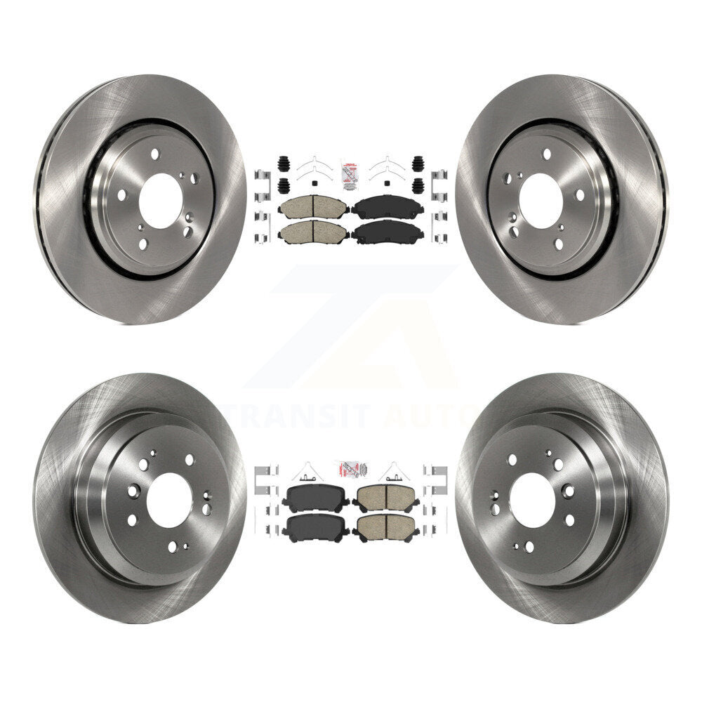 Transit Auto K8A-103564 Disc Brake Kit for 2016-2024 Honda Ridgeline, Honda Pilot - Front and Rear product image
