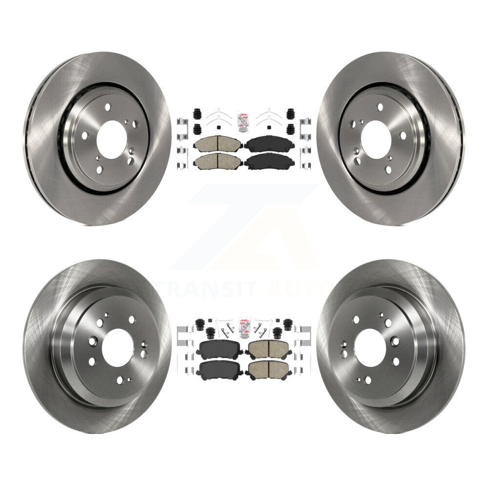 Transit Auto K8A-103565 Disc Brake Kit for 2016-2024 Honda Ridgeline, Honda Pilot - Front and Rear product image