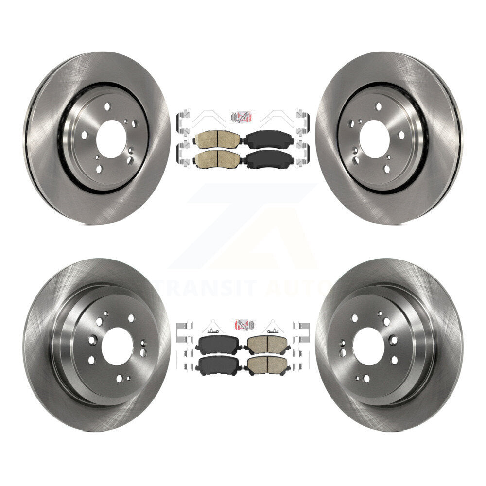 Transit Auto K8A-103575 Disc Brake Kit for 2019-2024 Honda Passport - Front and Rear product image