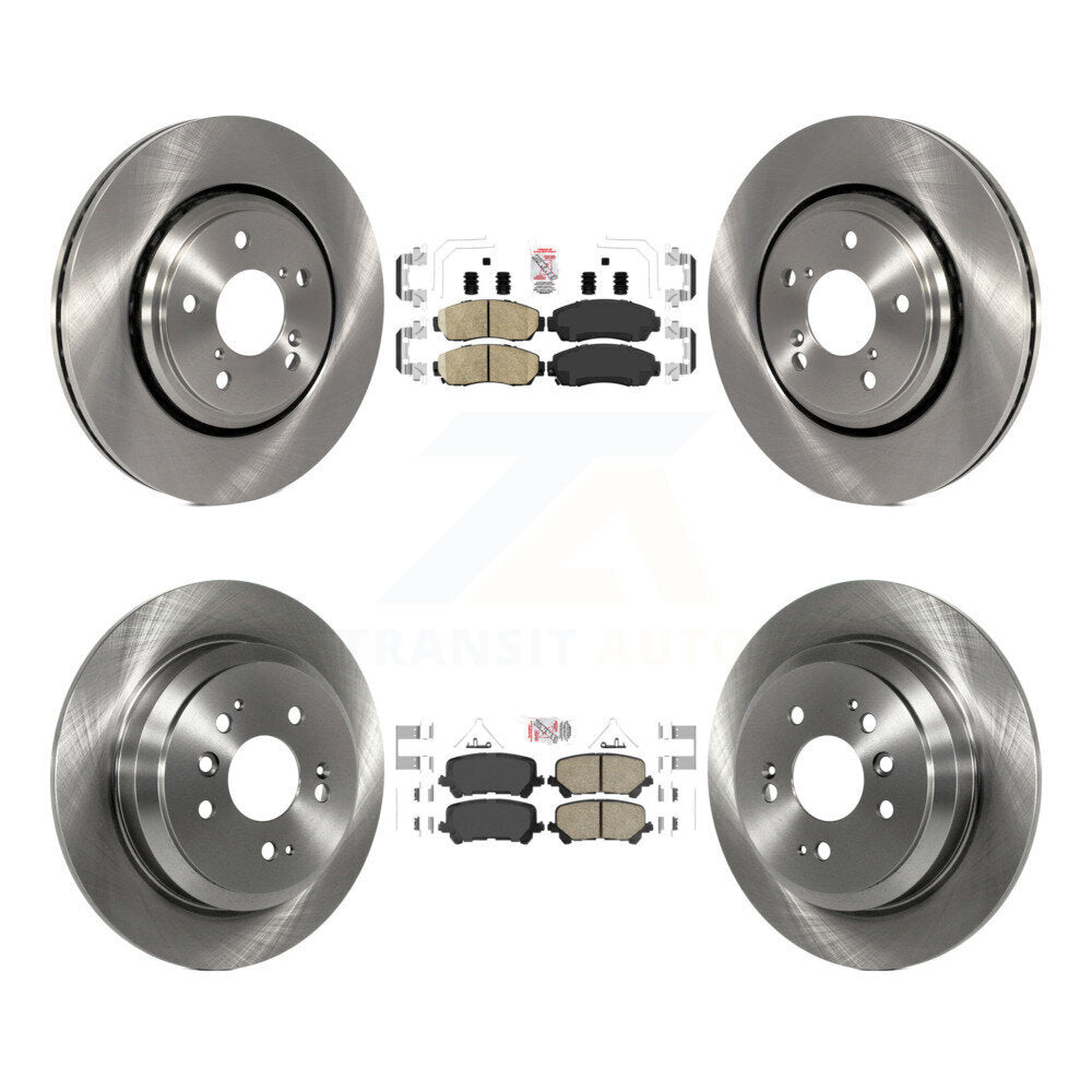 Transit Auto K8A-103577 Disc Brake Kit for 2019-2024 Honda Passport - Front and Rear product image