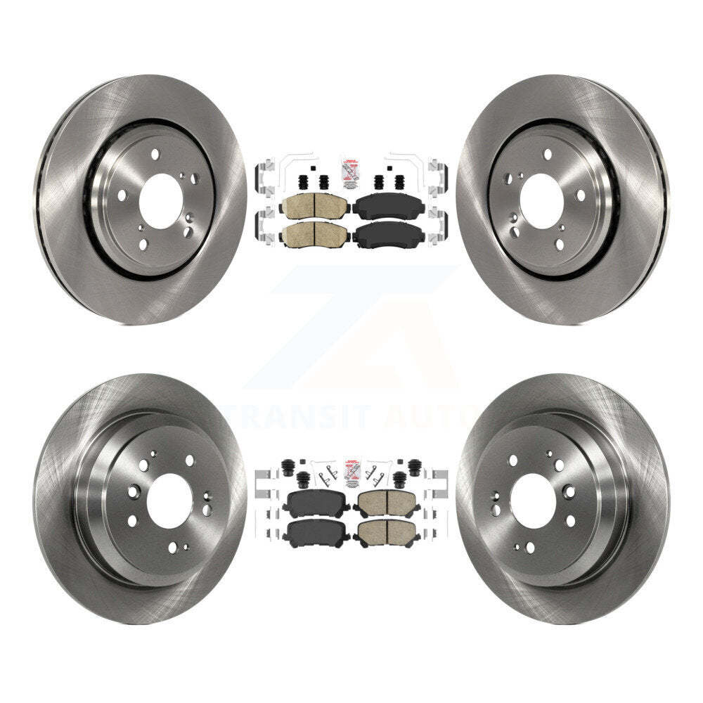 Transit Auto K8A-103578 Disc Brake Kit for 2019-2024 Honda Passport - Front and Rear product image