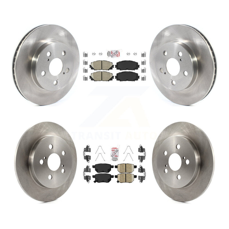 Transit Auto K8A-103583 Disc Brake Kit for 2016-2022 Toyota Corolla, Toyota Prius AWD-e, Toyota Prius Prime & more - Front and Rear product image