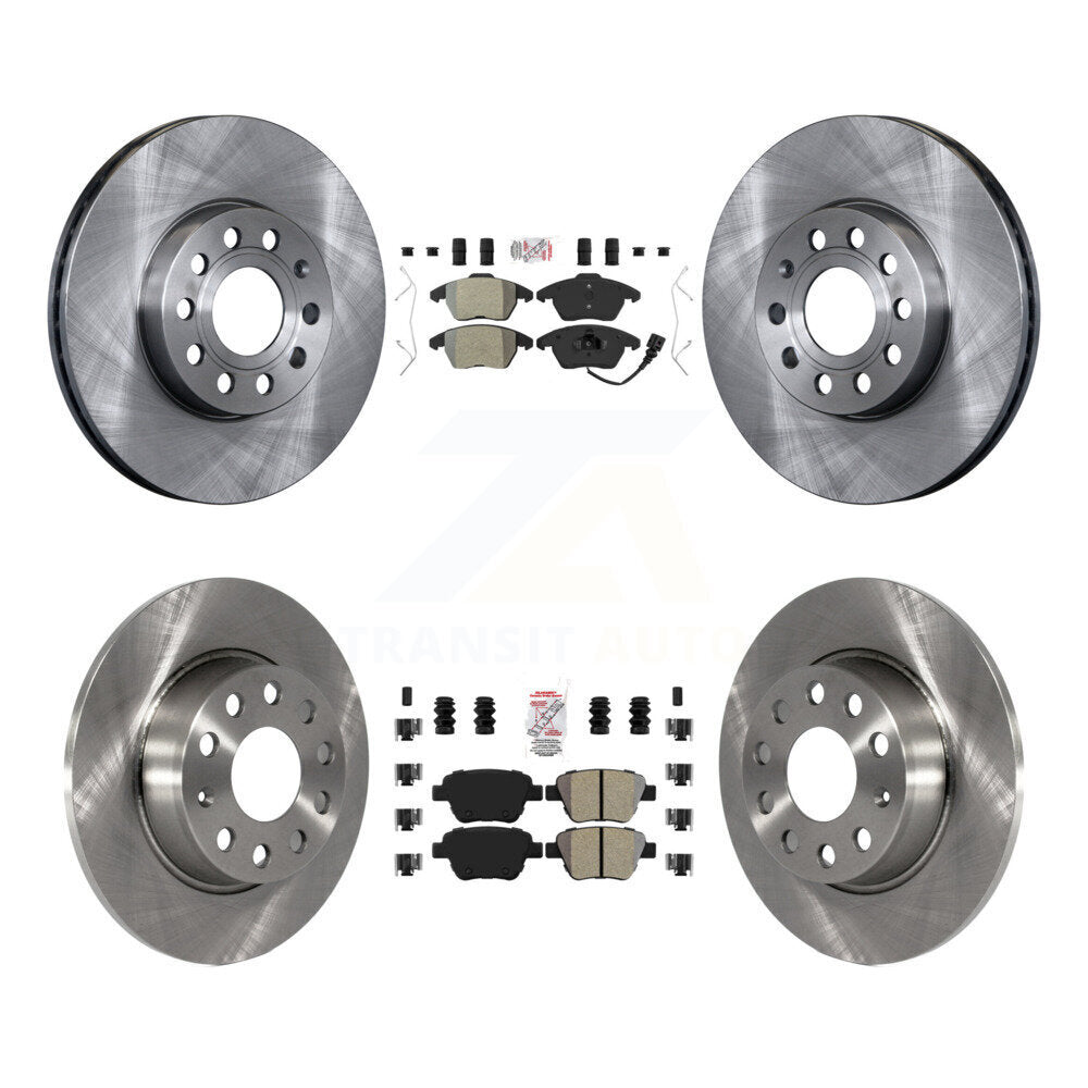 Transit Auto K8A-103592 Disc Brake Kit for 2013-2016 Volkswagen Beetle - Front and Rear product image