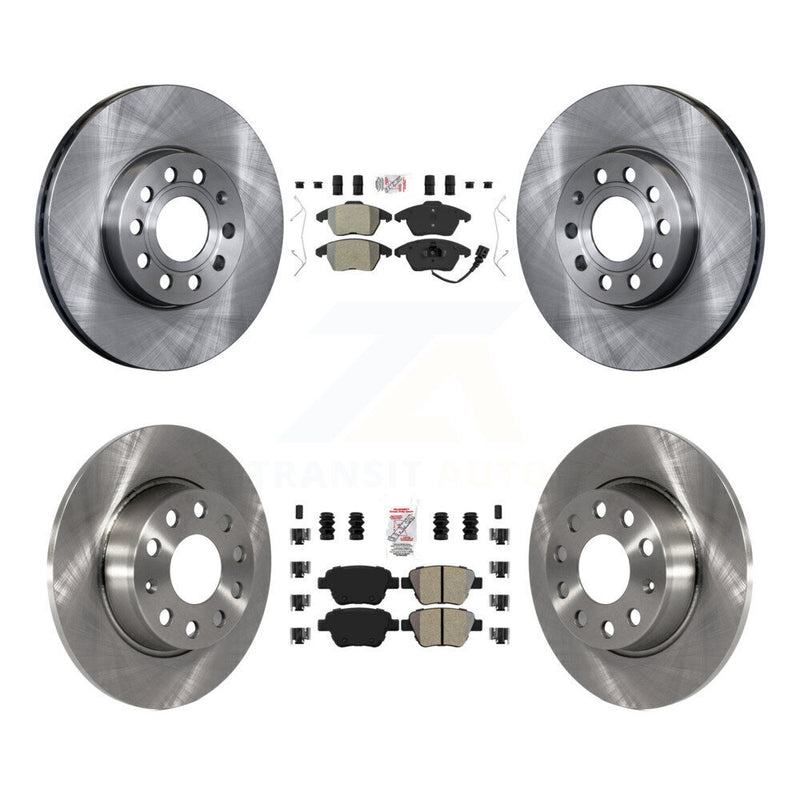 Transit Auto K8A-103592 Disc Brake Kit for 2013-2016 Volkswagen Beetle - Front and Rear product image