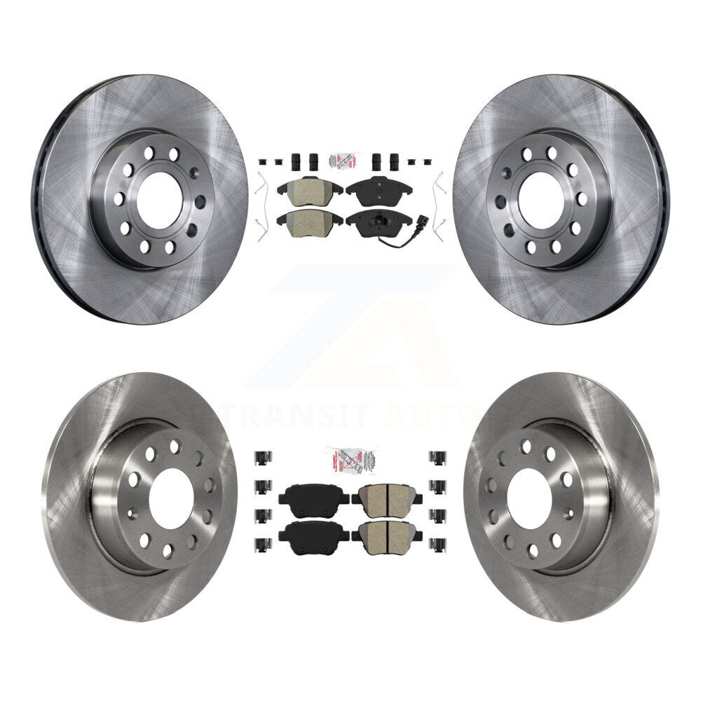 Transit Auto K8A-103593 Disc Brake Kit for 2013-2016 Volkswagen Beetle - Front and Rear product image