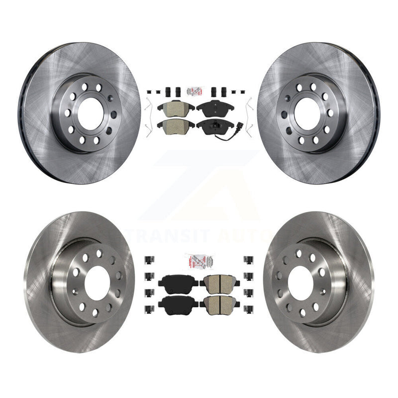 Transit Auto K8A-103593 Disc Brake Kit for 2013-2016 Volkswagen Beetle - Front and Rear product image