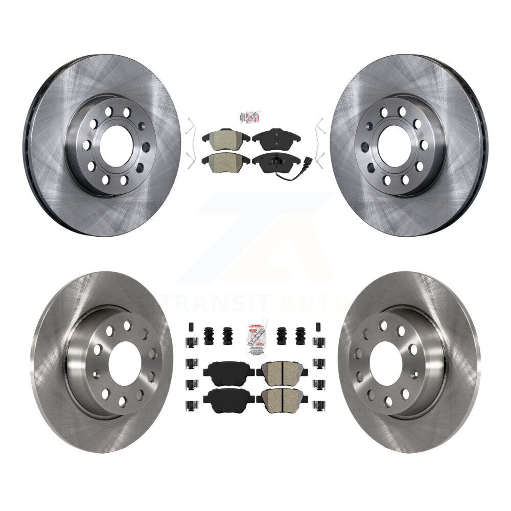 Transit Auto K8A-103594 Disc Brake Kit for 2013-2016 Volkswagen Beetle - Front and Rear product image
