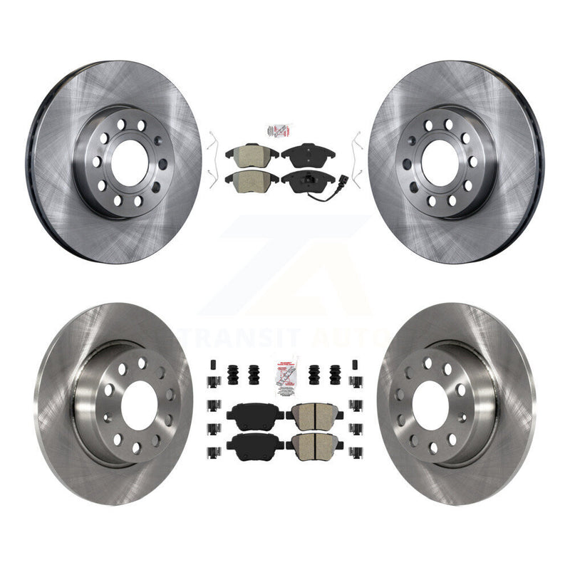 Transit Auto K8A-103594 Disc Brake Kit for 2013-2016 Volkswagen Beetle - Front and Rear product image