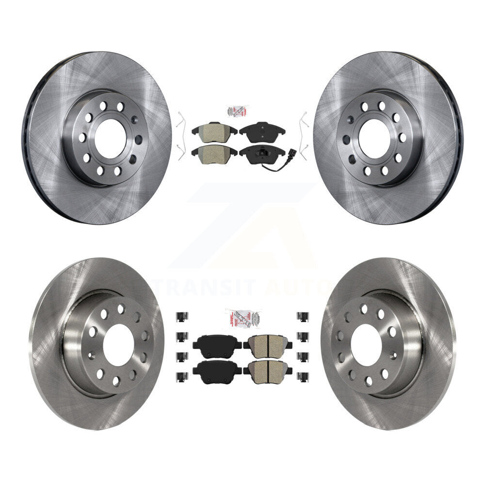 Transit Auto K8A-103595 Disc Brake Kit for 2013-2016 Volkswagen Beetle - Front and Rear product image