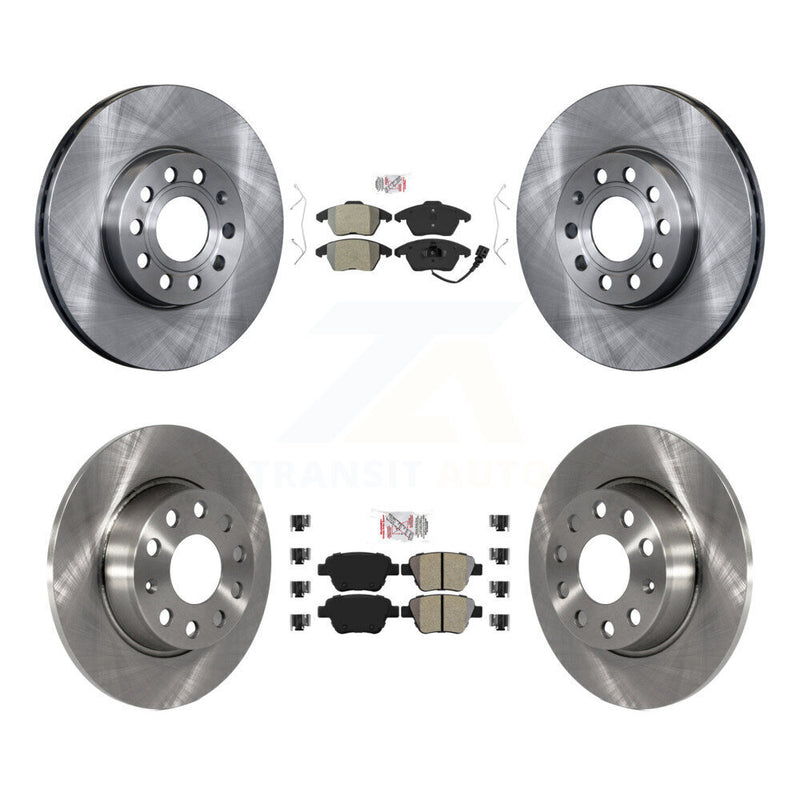 Transit Auto K8A-103595 Disc Brake Kit for 2013-2016 Volkswagen Beetle - Front and Rear product image