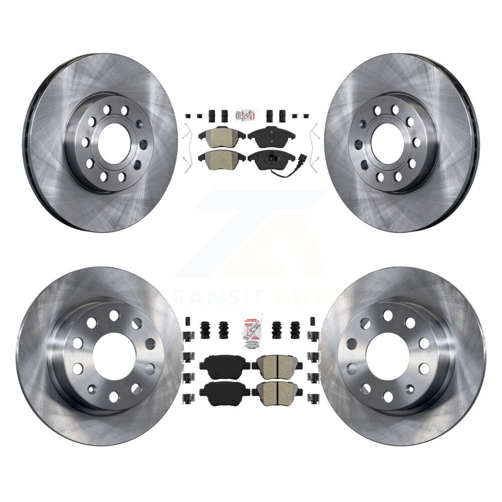 Transit Auto K8A-103606 Disc Brake Kit for 2017-2018 Volkswagen Jetta - Front and Rear product image