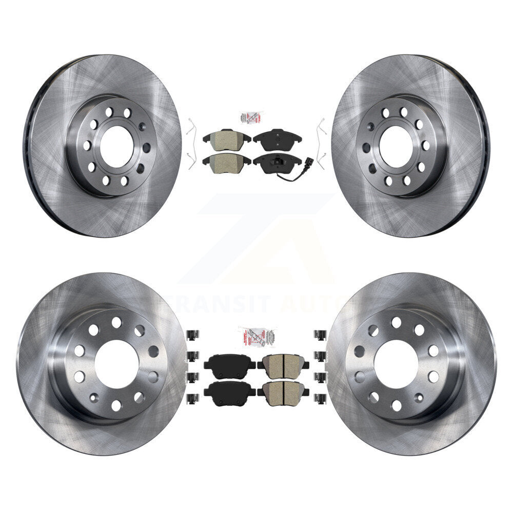 Transit Auto K8A-103609 Disc Brake Kit for 2017-2018 Volkswagen Jetta - Front and Rear product image