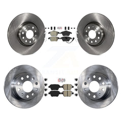 Transit Auto K8A-103611 Disc Brake Kit for 2017-2018 Volkswagen Jetta - Front and Rear product image