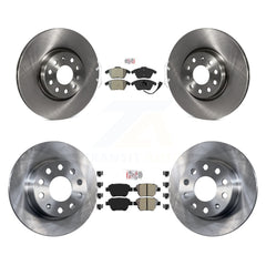 Transit Auto K8A-103613 Disc Brake Kit for 2017-2018 Volkswagen Jetta - Front and Rear product image