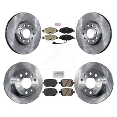 Transit Auto K8A-103615 Disc Brake Kit for 2015 Volkswagen Golf SportWagen - Front and Rear product image