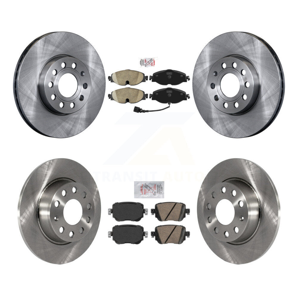 Transit Auto K8A-103616 Disc Brake Kit for 2015-2021 Volkswagen Golf, Volkswagen Golf SportWagen - Front and Rear product image