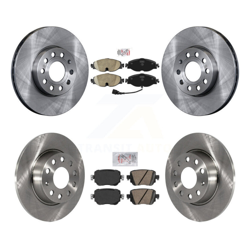 Transit Auto K8A-103616 Disc Brake Kit for 2015-2021 Volkswagen Golf, Volkswagen Golf SportWagen - Front and Rear product image