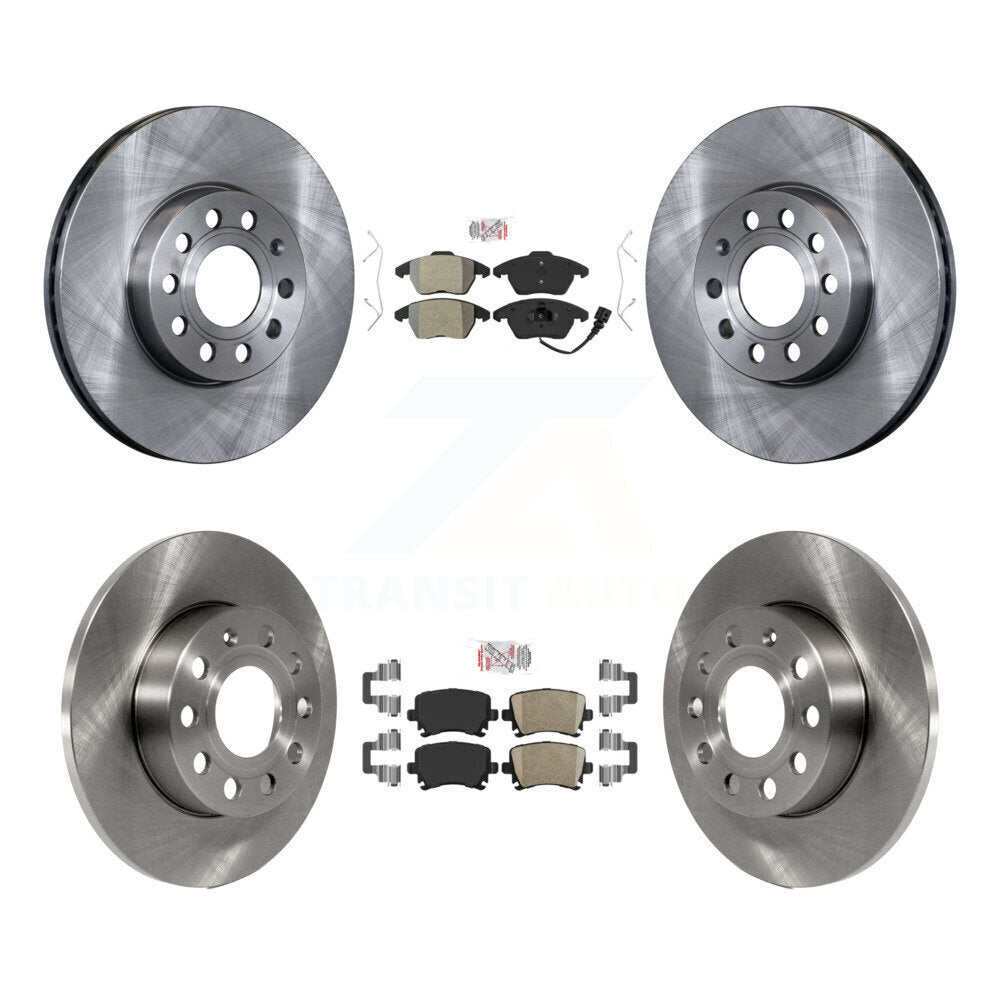 Transit Auto K8A-103624 Disc Brake Kit for 2006-2009 Volkswagen Rabbit - Front and Rear product image