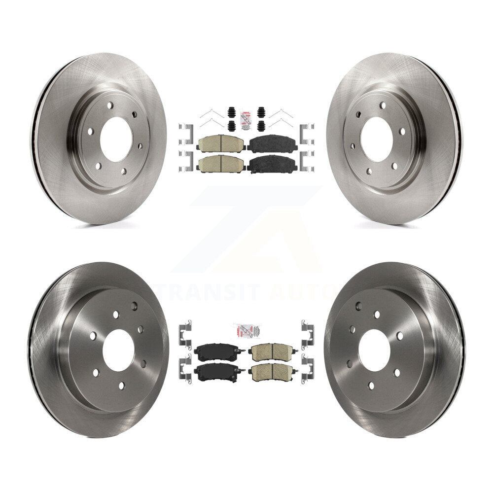 Transit Auto K8A-103631 Disc Brake Kit for 2011-2024 Nissan Armada, INFINITI QX80, INFINITI QX56 - Front and Rear product image