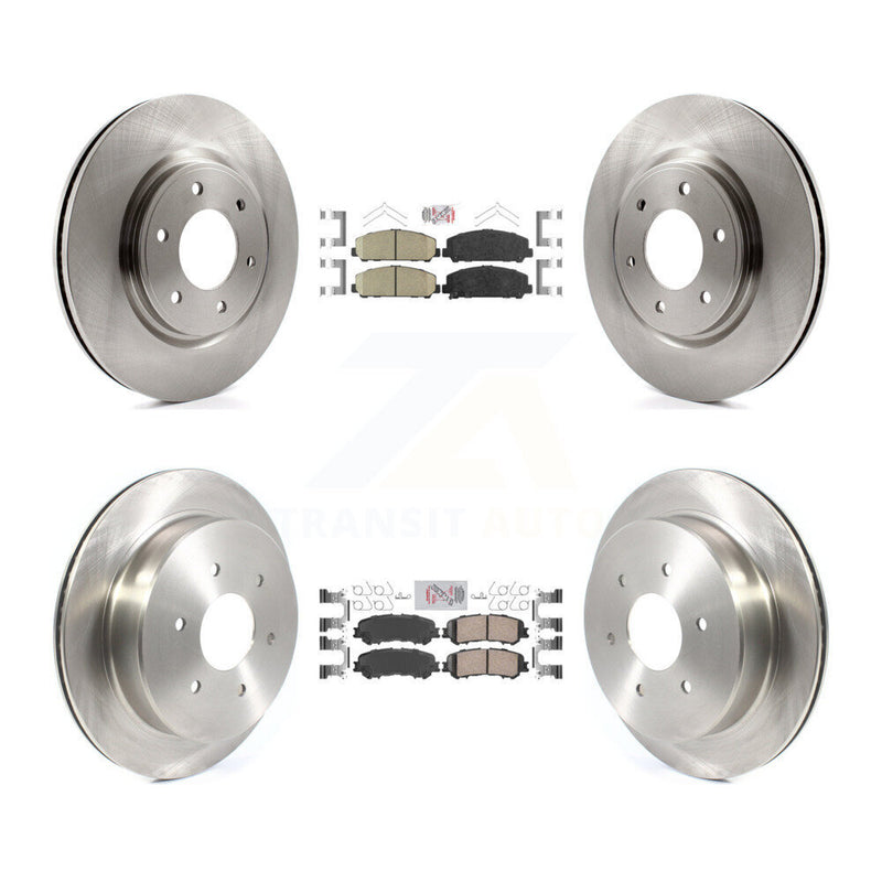 Transit Auto K8A-103638 Disc Brake Kit for 2017-2023 Nissan TITAN - Front and Rear product image