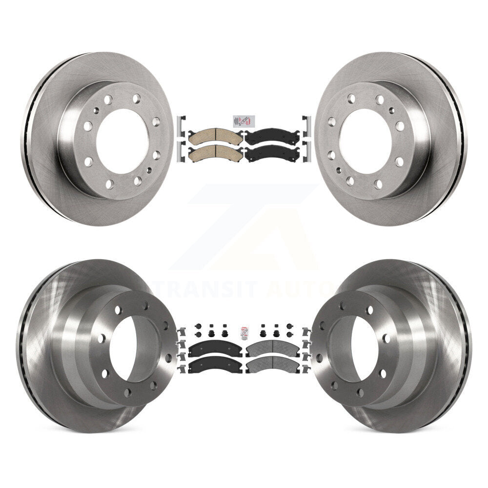 Transit Auto K8A-103652 Disc Brake Kit for 2009-2020 Chevrolet Express 4500, GMC Savana 4500 - Front and Rear product image