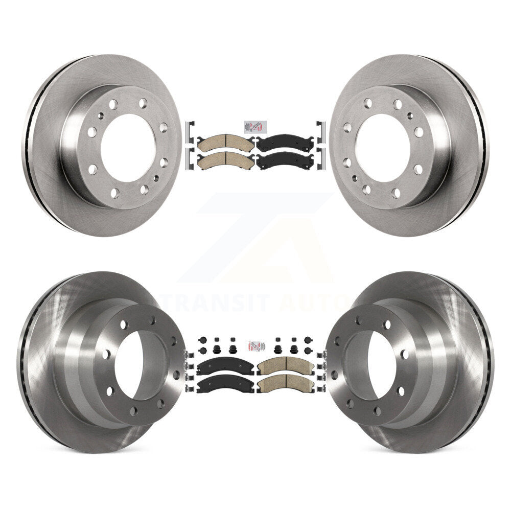 Transit Auto K8A-103653 Disc Brake Kit for 2009-2020 Chevrolet Express 4500, GMC Savana 4500 - Front and Rear product image