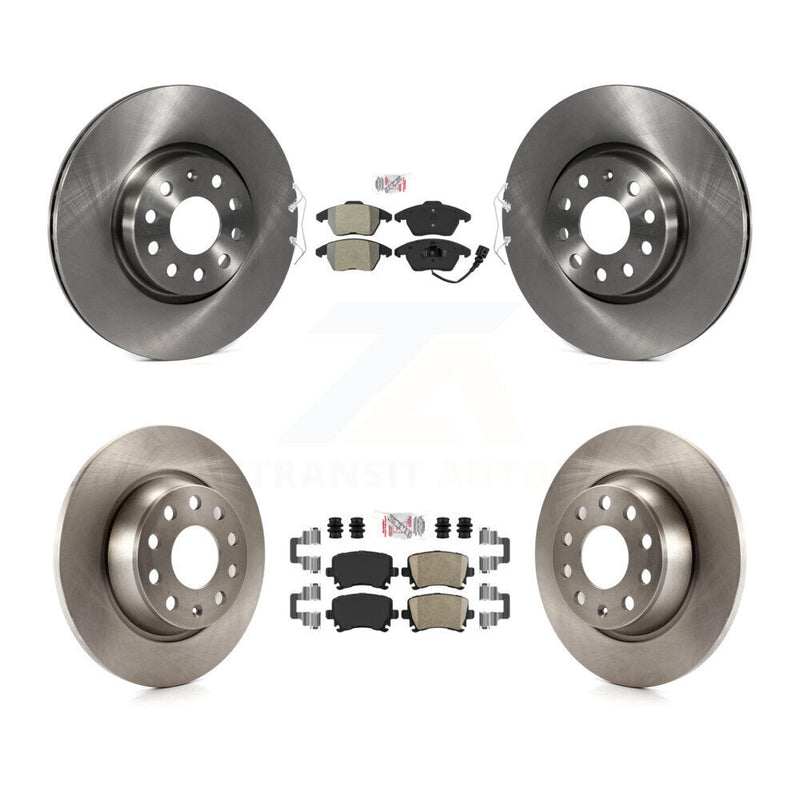 Transit Auto K8A-103663 Disc Brake Kit for 2008-2017 Volkswagen CC, Volkswagen GTI, Volkswagen Passat & more - Front and Rear product image