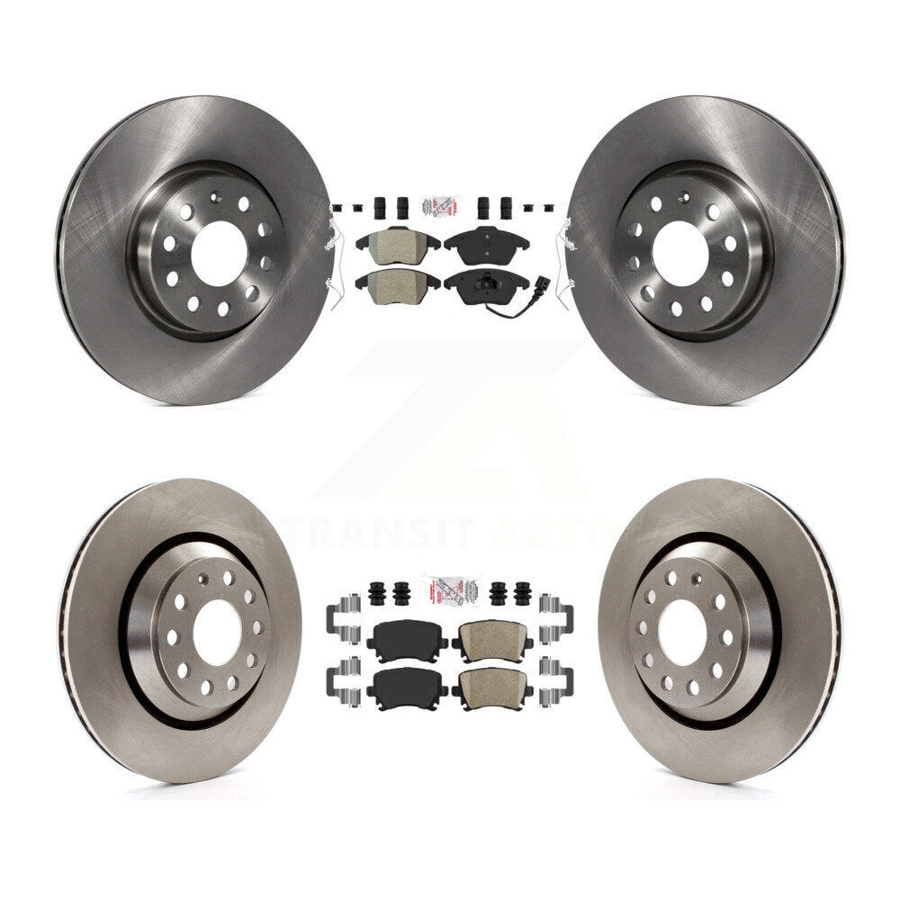 Transit Auto K8A-103674 Disc Brake Kit for 2009-2010 Volkswagen Passat CC - Front and Rear product image