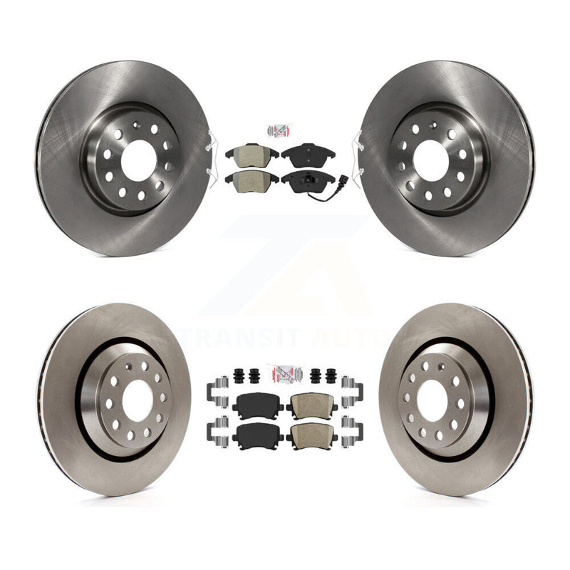 Transit Auto K8A-103675 Disc Brake Kit for 2009-2010 Volkswagen Passat CC - Front and Rear product image