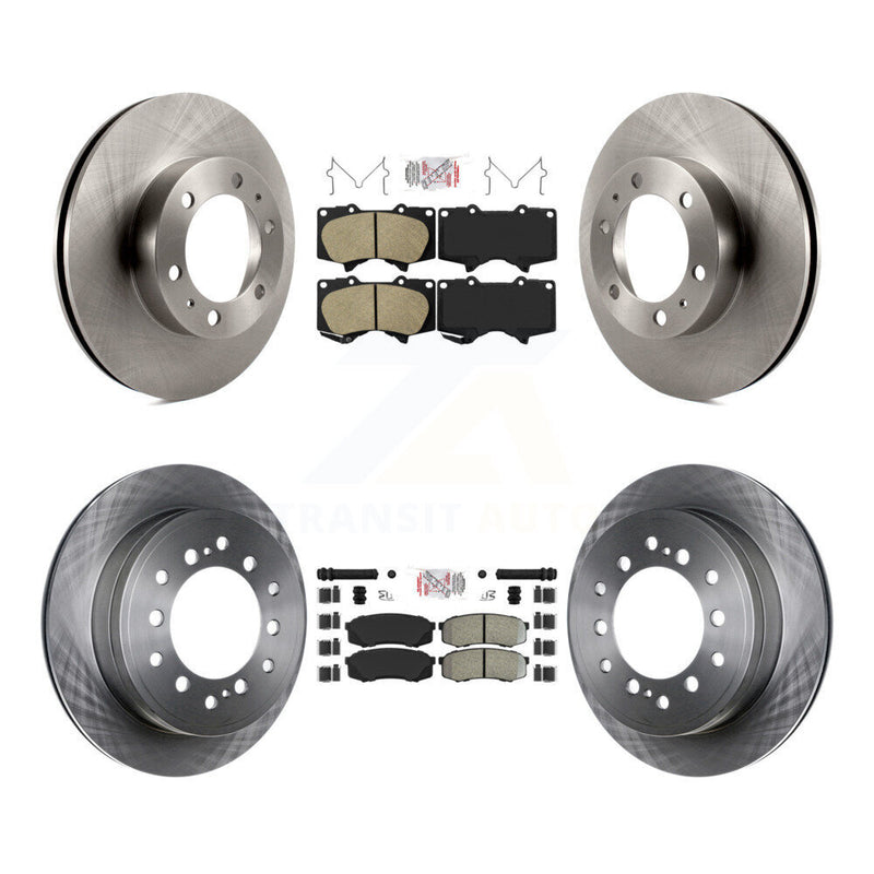 Transit Auto K8A-103684 Disc Brake Kit for 2010-2014 Toyota FJ Cruiser - Front and Rear product image